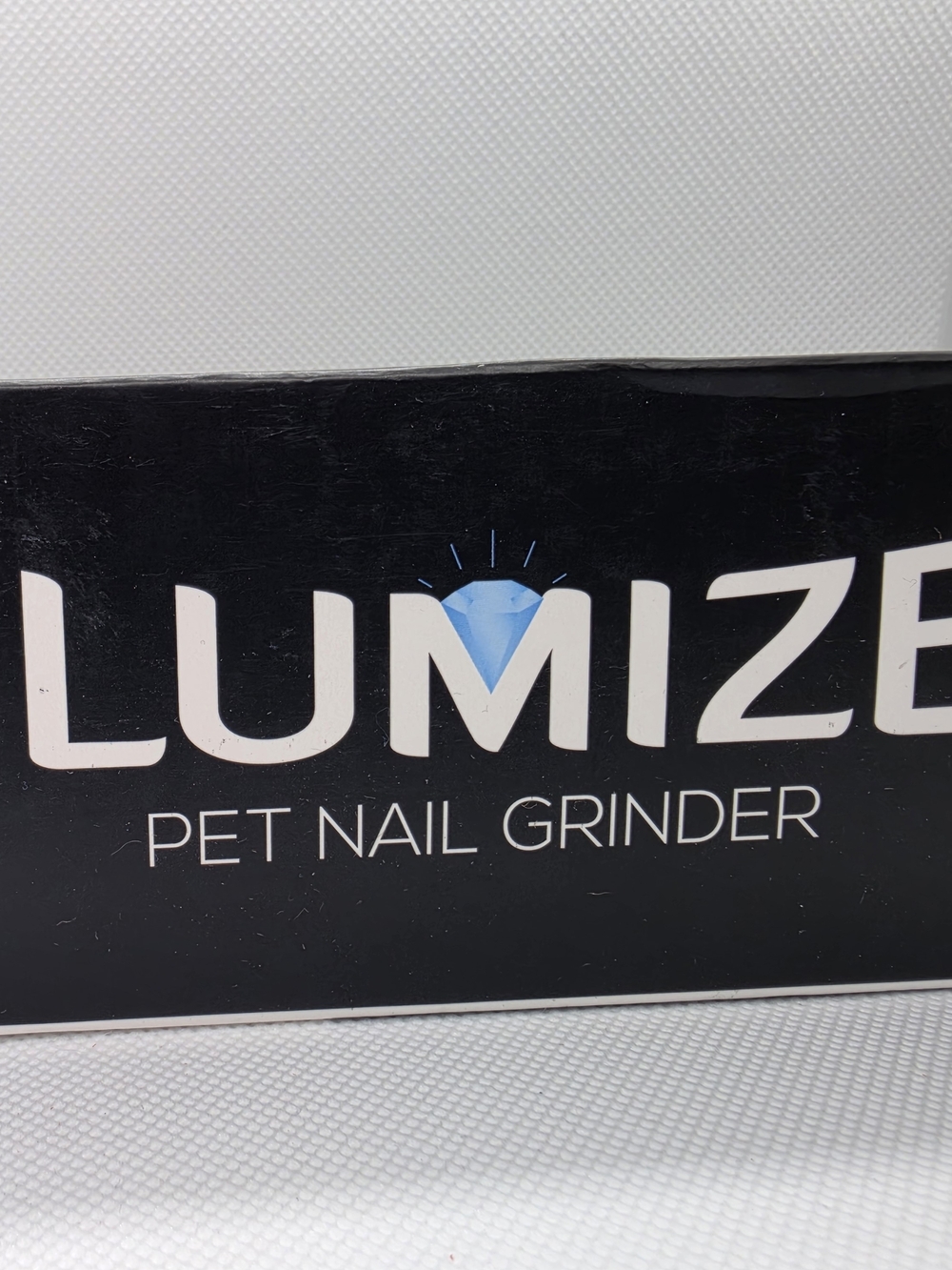 Ilumize Pet Nail Grinder - Black Box with Blue Accent